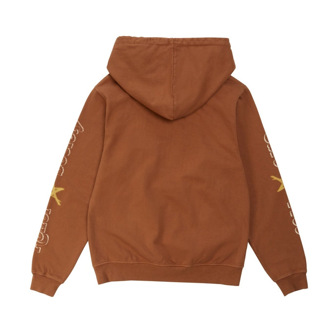 Smoke Rise Fun French Terry Pullover Hoodie - Brown