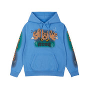 Smoke Rise Fun French Terry Pullover Hoodie - Royal