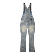 Smoke Rise Stacked Utility Denim Overalls - Bergen Blue